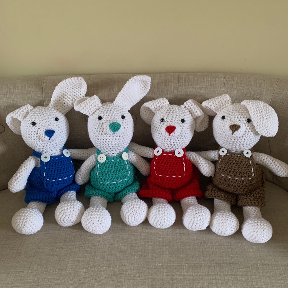 Dress up big boy bunnies